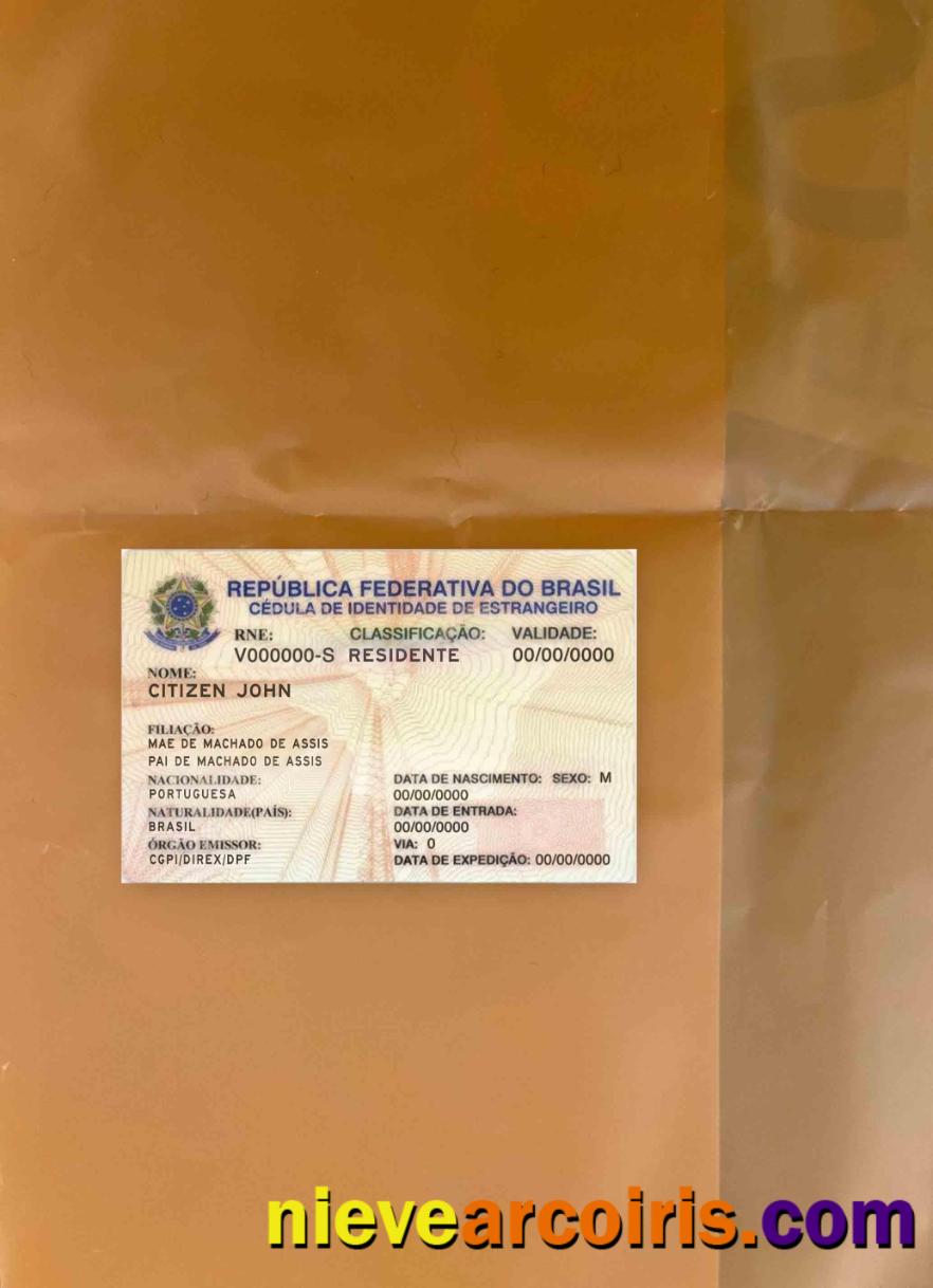 Brasil resident permit photolook